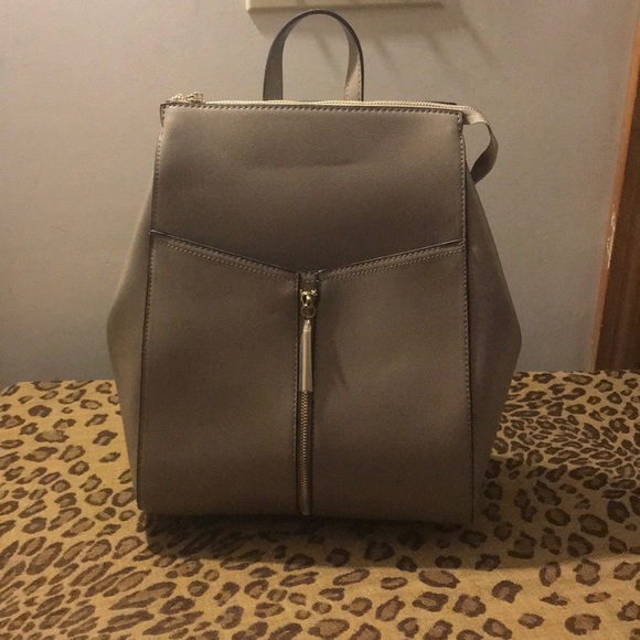 Neiman Marcus Handbags - NEIMAN MARCUS SAFFIANO ZIPTOP BACKPACK LIGHT BROWN